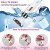 4 In 1 Women Electric Hair Shaver USB Rechargeable Hair Remover Cordless Eyebrow Nose Hair Trimmer