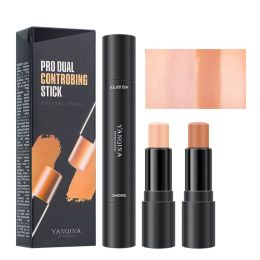 Face Highlighter Contour Sticks Makeup Double Ended Contouring Highlight Stick (Color: 2)